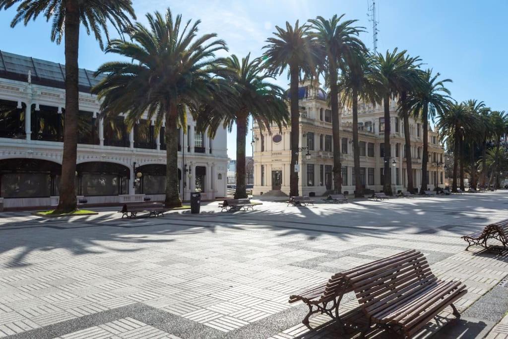 شقة Galeria En La Marina آكورونيا المظهر الخارجي الصورة