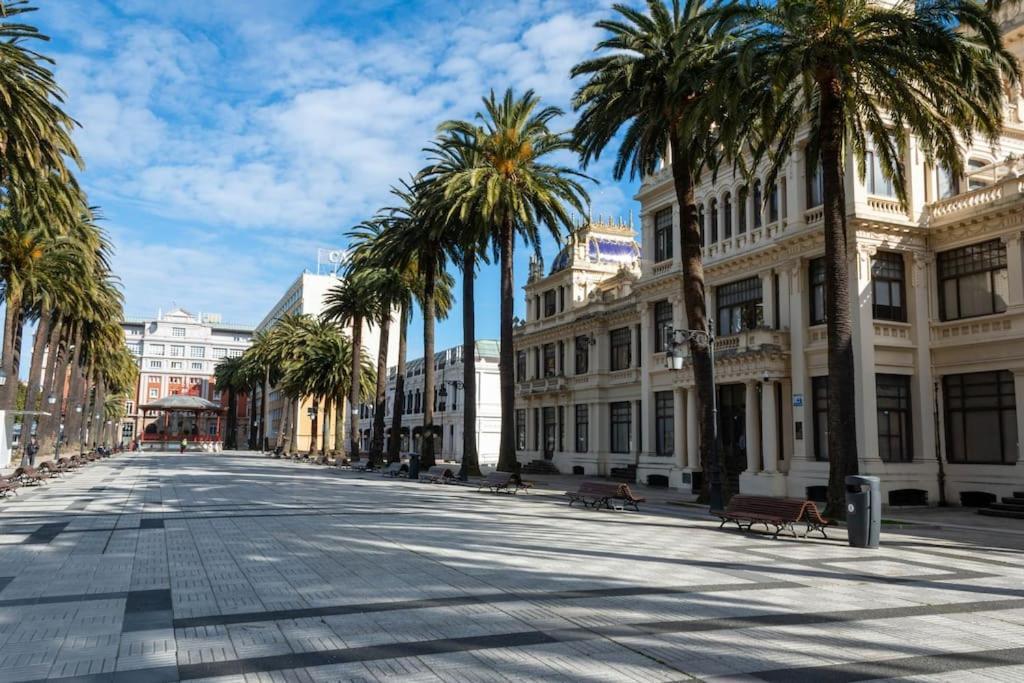 شقة Galeria En La Marina آكورونيا المظهر الخارجي الصورة